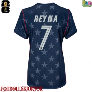 Förenta stater Giovanni Reyna #7 Bortatröja Dam VM 2026 Kortärmad